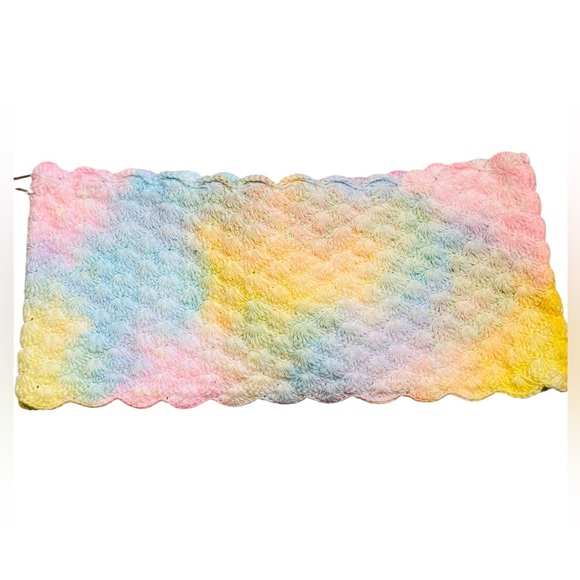 ALIX PINHO***Pastel Tie-Dye Handmade Knit Tube Top***Small $245 - Picture 1 of 3